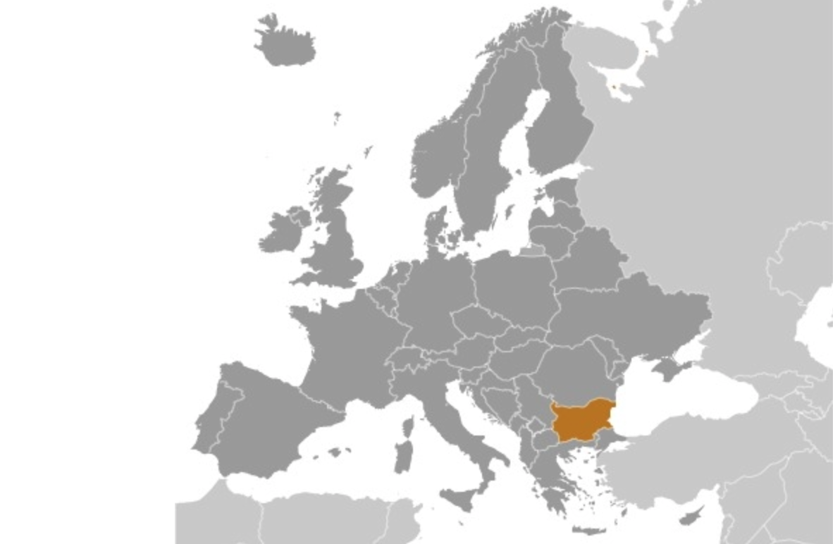 map of BULGARIA