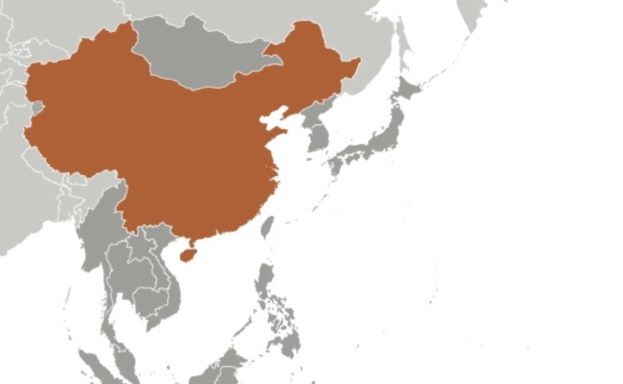 map of CHINA