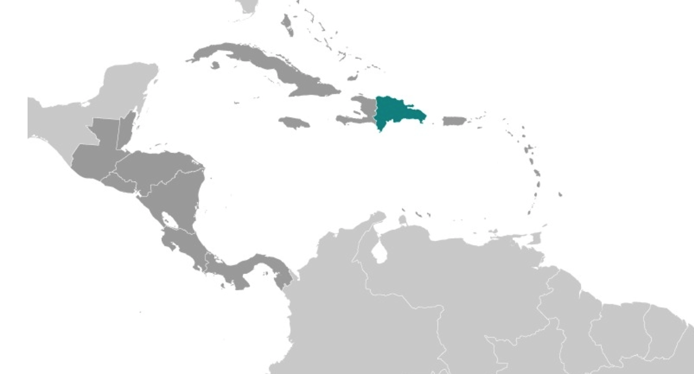 map of DOMINICAN REPUBLIC