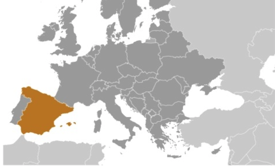 map of SPAIN