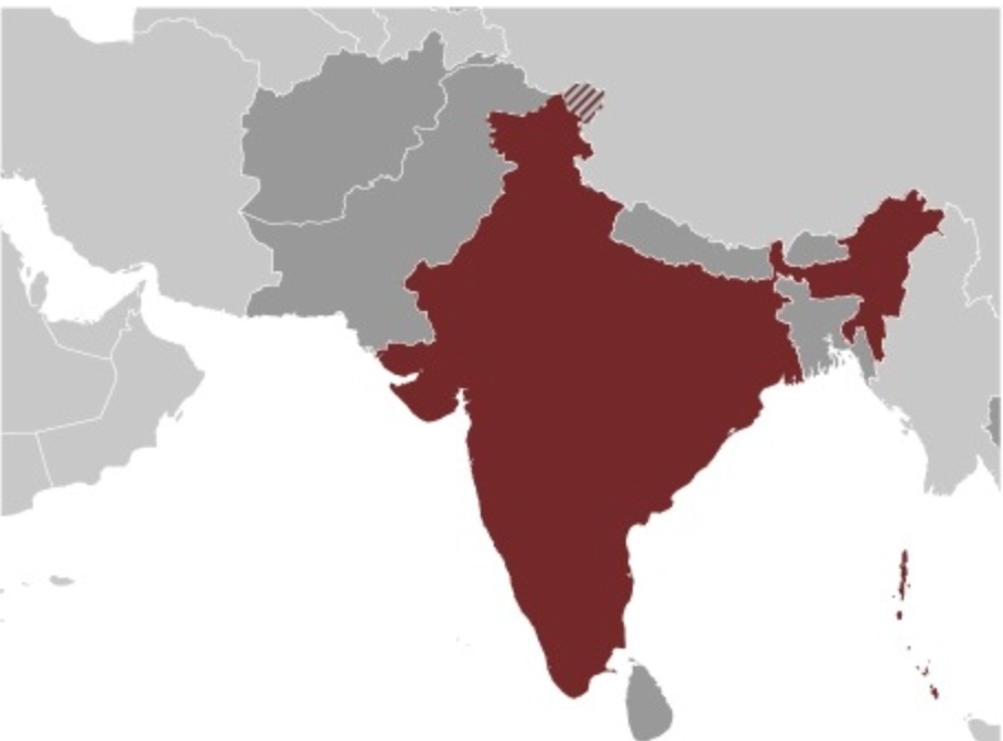 map of INDIA