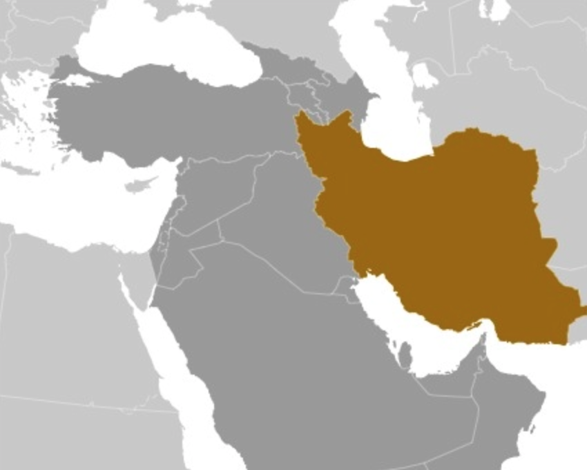 map of IRAN