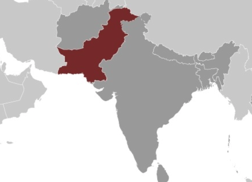 map of PAKISTAN