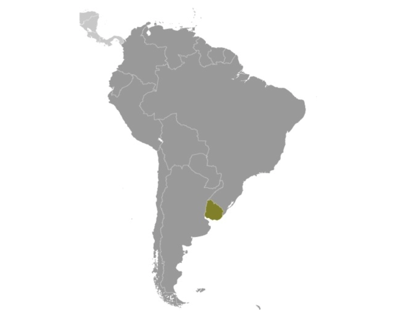 map of URUGUAY